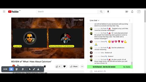 REVIEW of “What I Hate About Calvinism” YouTube