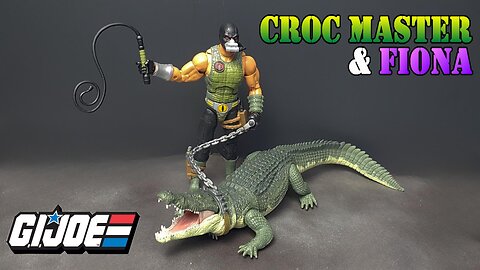 Croc Master & Fiona - GI JOE Classified Action Figure Review