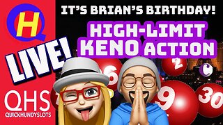 🔴LIVE! High-Limit KENO from Las Vegas! #KENONATION