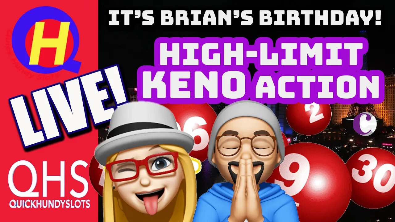 🔴LIVE! High-Limit KENO from Las Vegas! #KENONATION