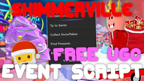 (2022 Pastebin) The *BEST* ShimmerVille Event Script! INSTANTLY unlock FREE UGC! Easy Finish!