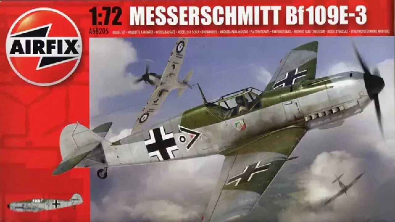 1/72 Airfix BF109E-3 Review/Preview