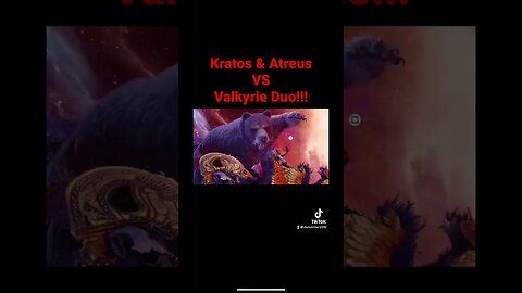 Kratos & Atreus vs Valkyries!