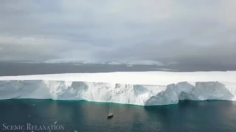 Antarctica ! 4K Scenic ! Relaxation ! Film ! With Calming Music