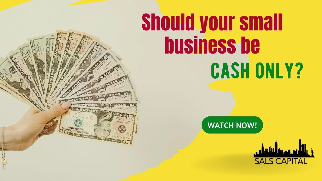 Should your small business be cash only?