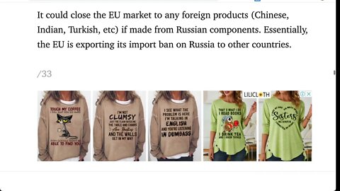 歐盟對俄羅斯新制裁包括...