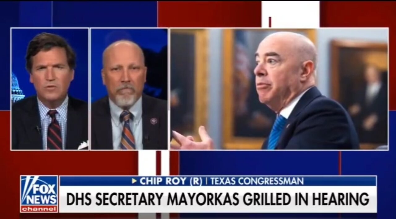 Rep Chip Roy Blasts 'Secretary of Asylum & Amnesty' For Record High Border Crossings