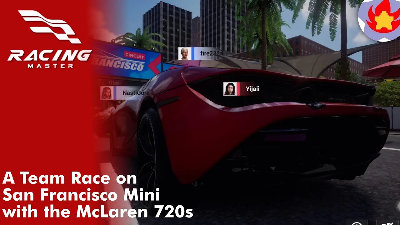 A Team Race on San Francisco Mini with McLaren 720s | Racing Master