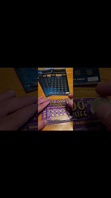 $50,000 a Year For LIFE Florida Lottery Tickets! #lottery