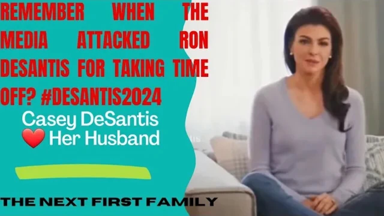Casey DeSantis #cancersurvivor ❤️ @Ron DeSantis Media attacked him when he took her to chemo😡 #GOP