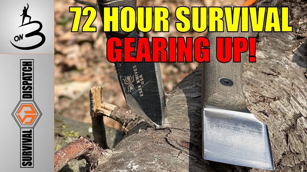 Survival Training! Gear Prep! Bush Chisel Creation! ON3 Jason Salyer