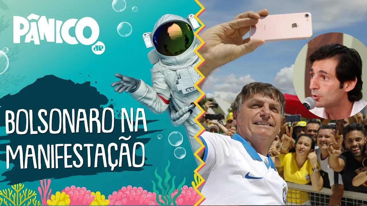 Bolsonaro FEZ CERTO em ir à manifestação mesmo com a pandemia de CORONAVÍRUS?