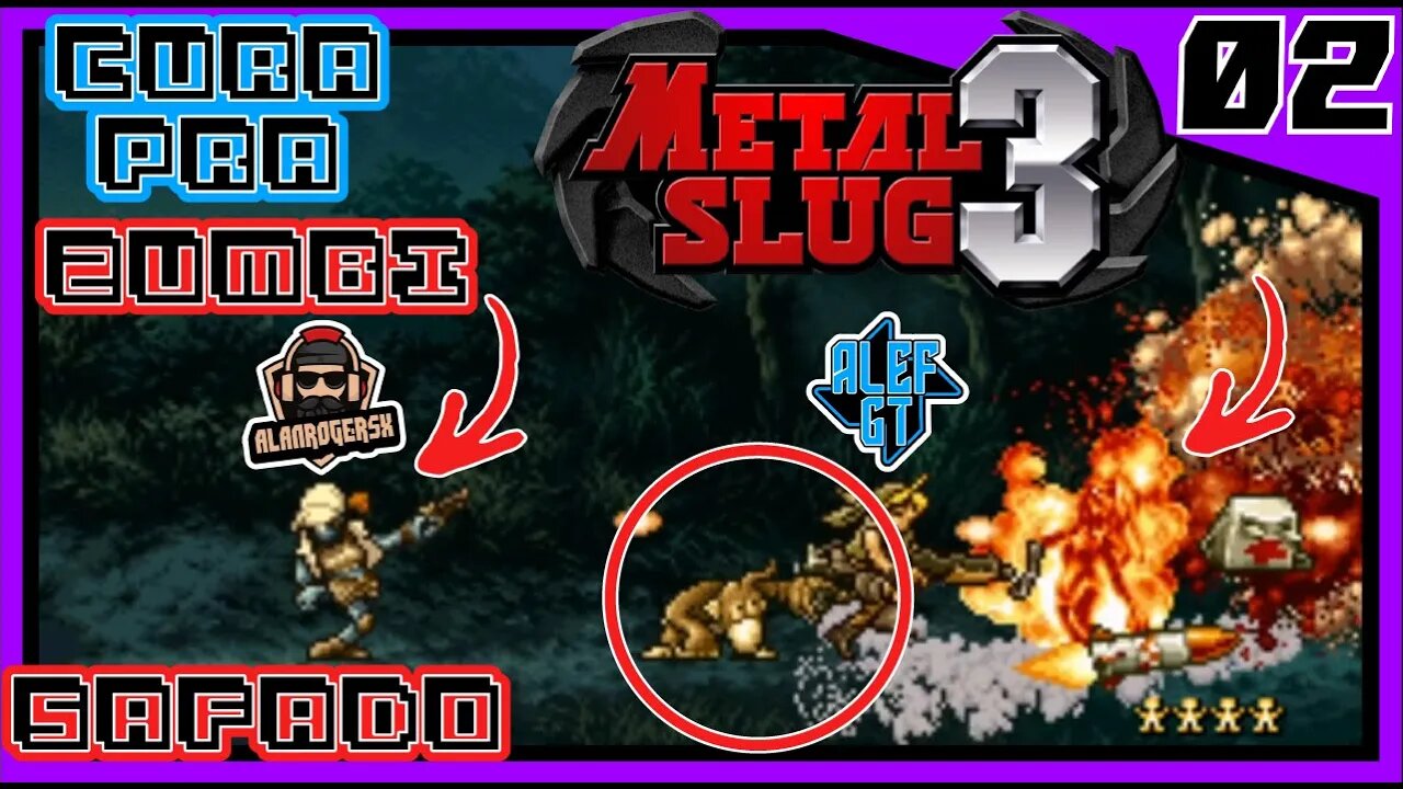 A Cura Tá Aqui no Meu Míssil! - Metal Slug 3 COOP PC - PT 02