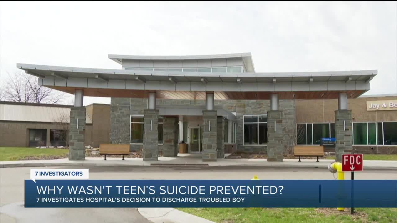 Why wasn't teen's suicide prevented?