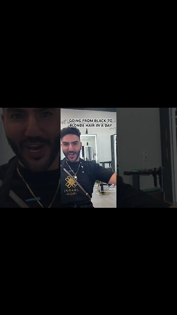 GOING FROM BLACK TO BLONDE IN ONE DAY! #hairtransformation #blacktoblonde