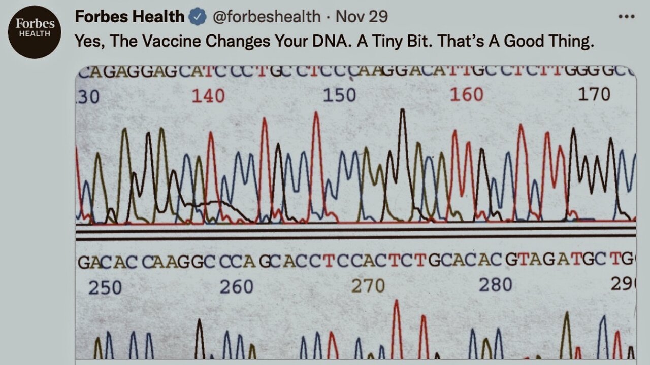 SCIENTIFIC STUDY CONFIRMS PFIZER’S COVID VACCINE ALTERS HUMAN DNA | 04.05.2022