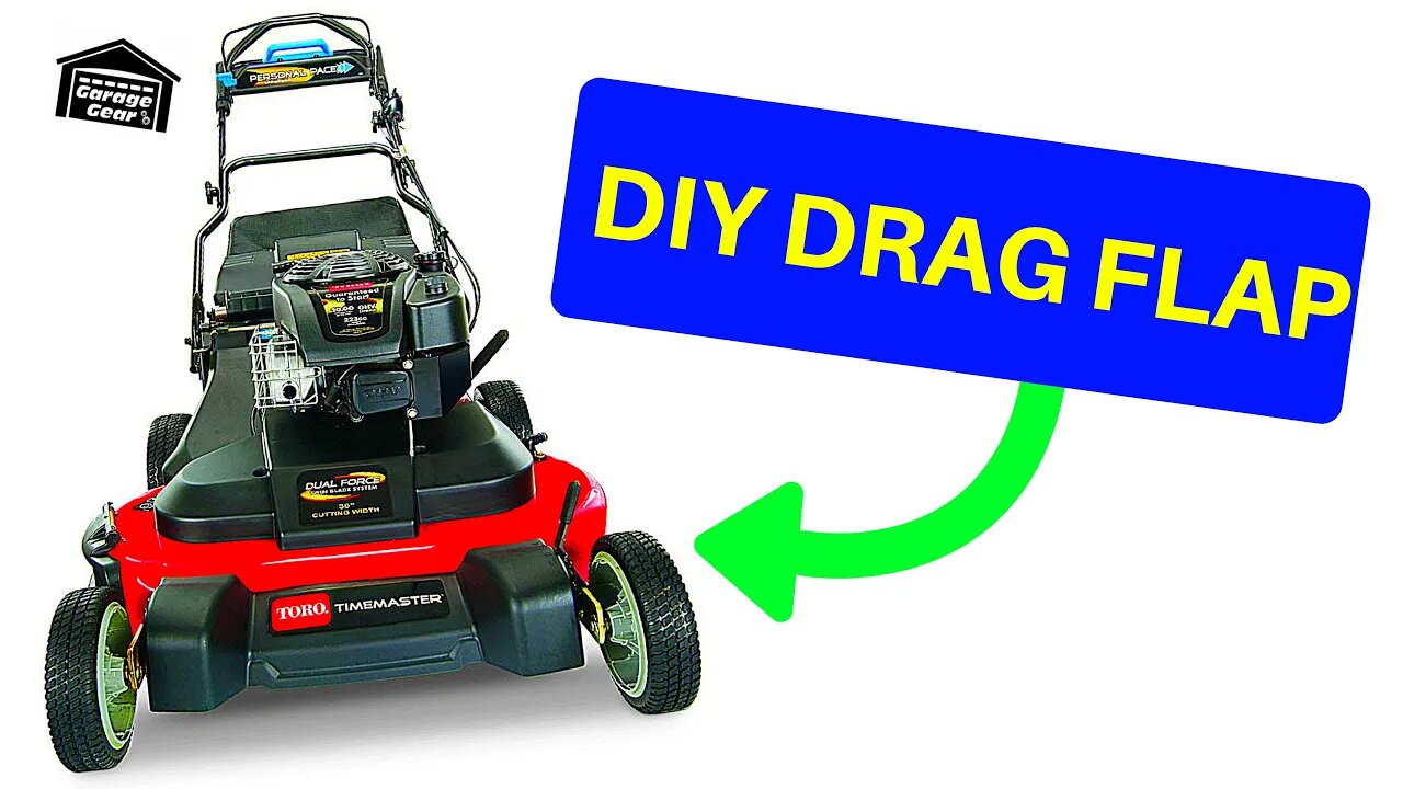 MAKE YOUR OWN DIY TORO TIMEMASTER DRAG FLAP THAT LASTS