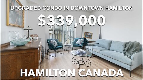 Upgraded Condo in Downtown Hamilton 135 James St #315. Top 10 real estate agents in Toronto downtown