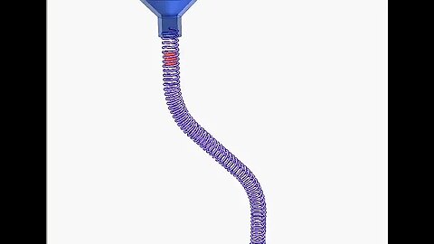 2802 Movable spring feed duct