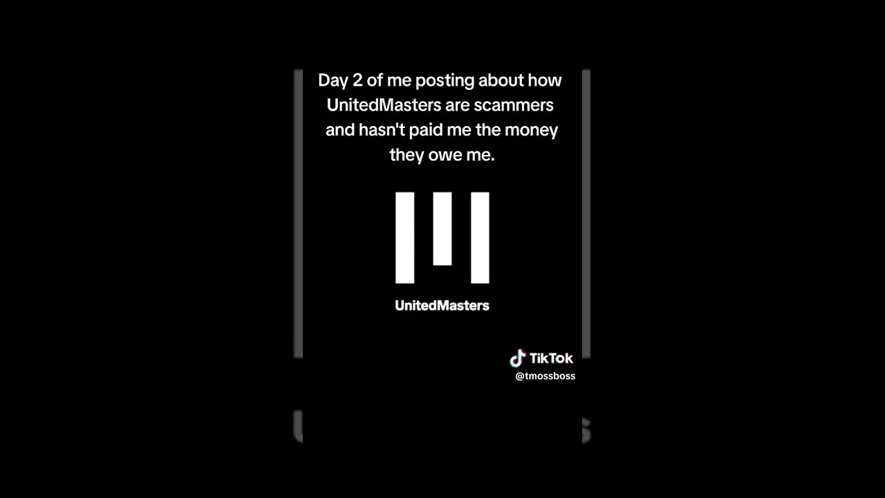 DAY 2 OF EXPOSING UnitedMasters!!