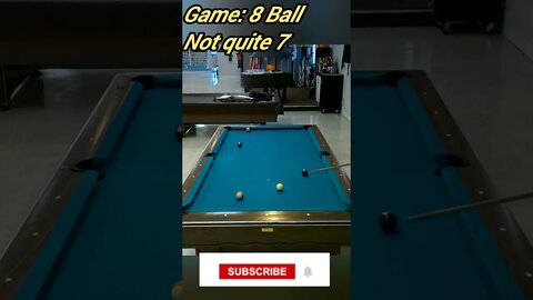 not quite 7 #8ballpool #shorts