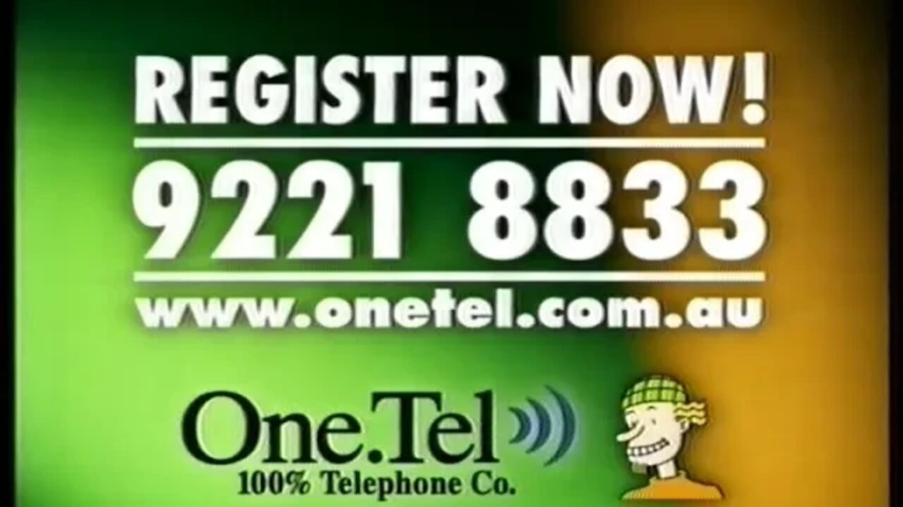 TVC - One.Tel (Australia) 9c Per Min (1999)