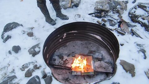 Episode 1 Roasting Hot Dogs in December in Alaska