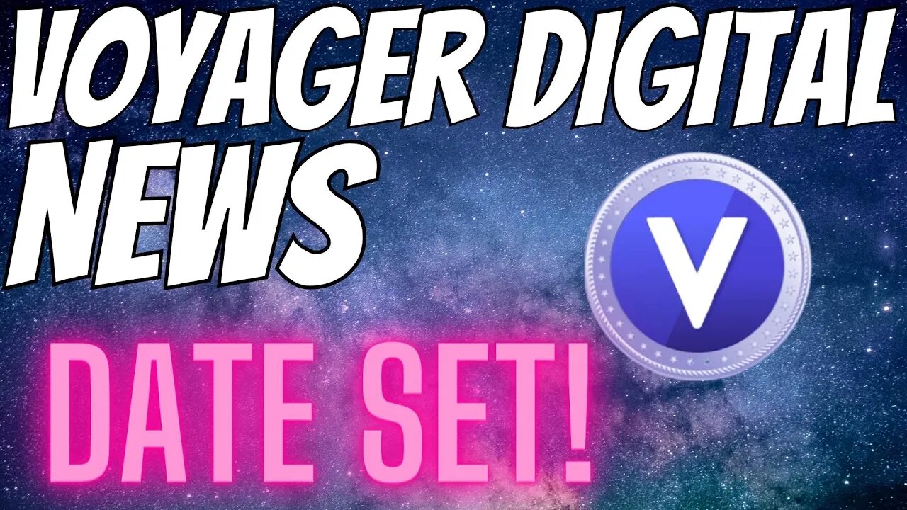 Voyager Digital NEWS - Timeline Set For Withdrawls! Again