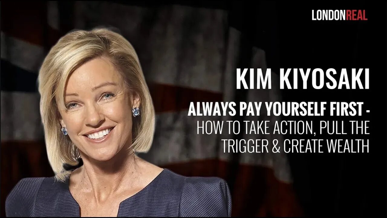 EARLY ACCESS Kim Kiyosaki How to Take Action Pull The Trigger Create Wealth