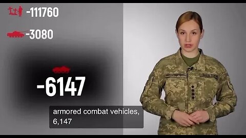 Ukrainian report on Russian losses
