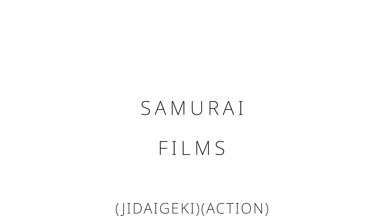 Samurai films