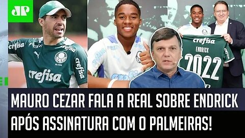 "Se o Endrick SAIR DA BASE e FOR AGORA para o PROFISSIONAL do Palmeiras..." Mauro Cezar FALA A REAL!