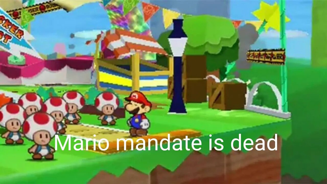 mario mandate is confirmed dead