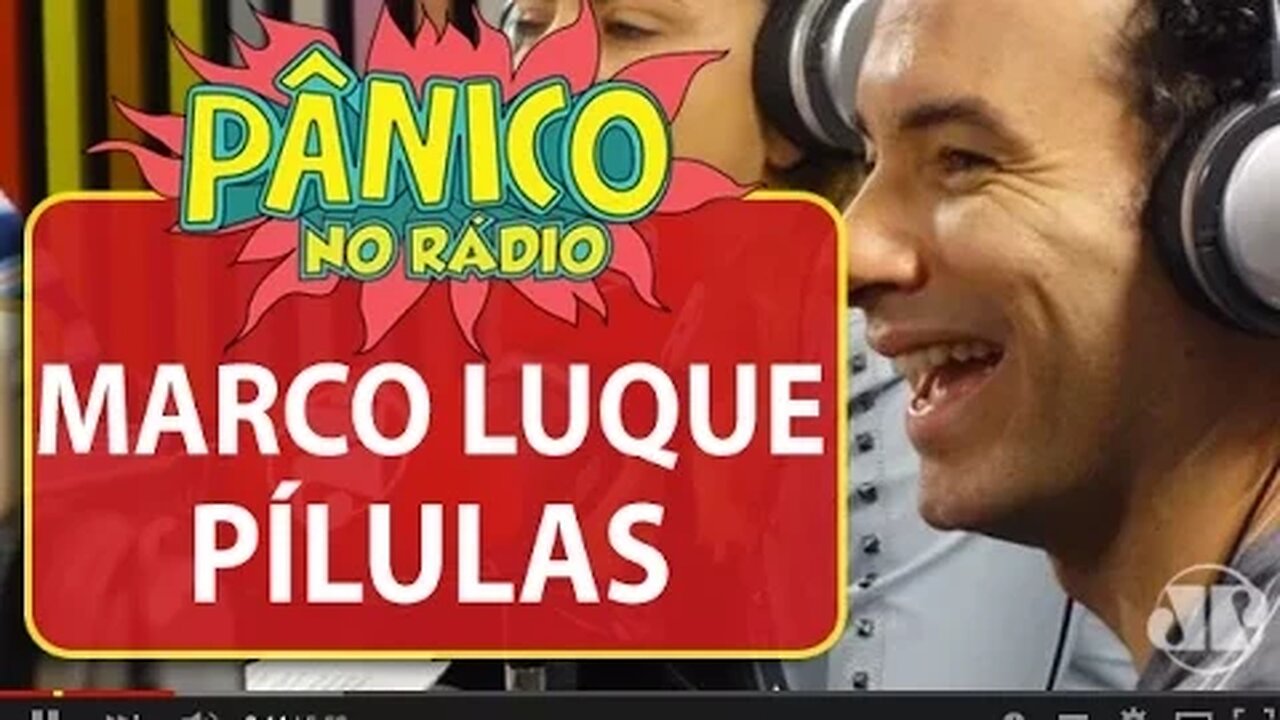 Marco Luque explica porque fica apenas na bancada no CQC | Pânico