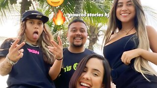 RAISSA OLIVEIRA E LARISSA LEITE PASSANDO O ÚLTIMO DIA NO GUARUJÁ