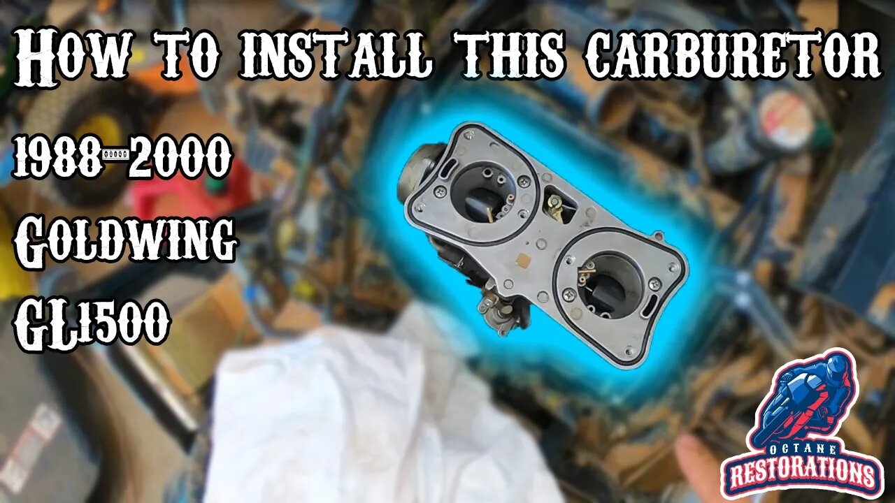 How To Install The Carburetor On A 1988-2000 Honda Goldwing GL1500