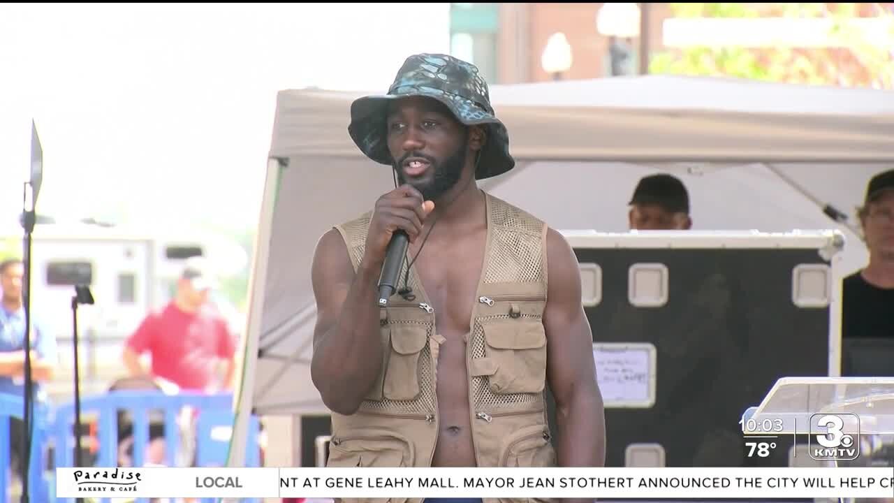 Omaha celebrates hometown hero, Terence 'Bud' Crawford