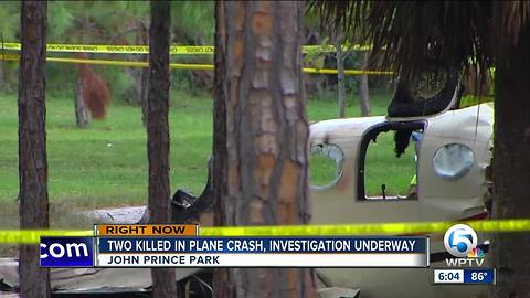 Two killed in Lake Worth plane crash that originated from Key West