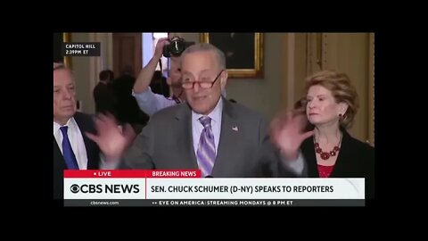 Chuck Schumer says there’s a new holocaust in Ukraine !