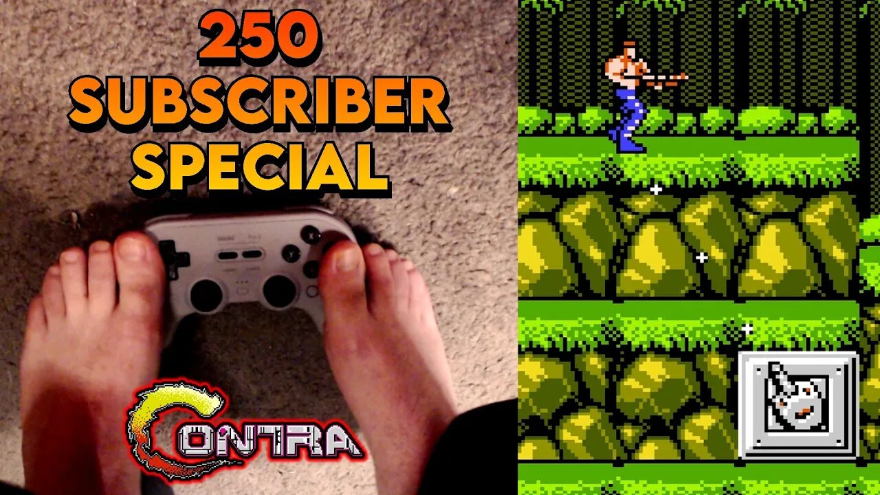 Contra With My Feet - 250 subscriber special