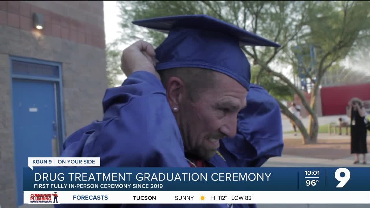 First fully in-person graduation for Pima County drug treatment program