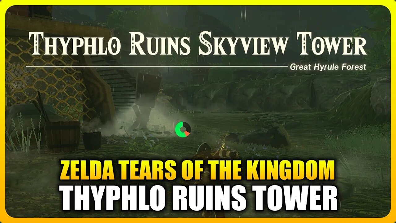 Zelda Tears of the Kingdom - How to Unlock Thyphlo Ruins Skyview Tower