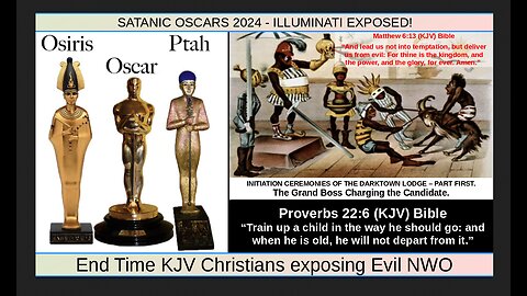 SATANIC OSCARS 2024 - ILLUMINATI EXPOSED!