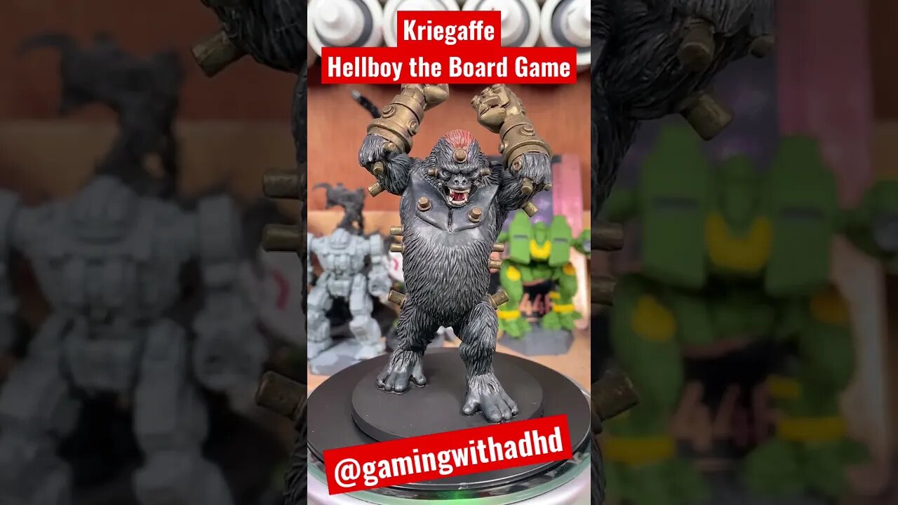 Gaming with ADHD Miniature Showcase 152 #shorts