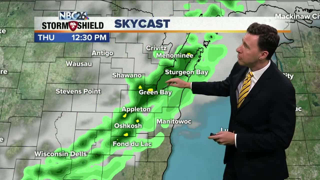 Michael Fish's NBC26 weather forecast