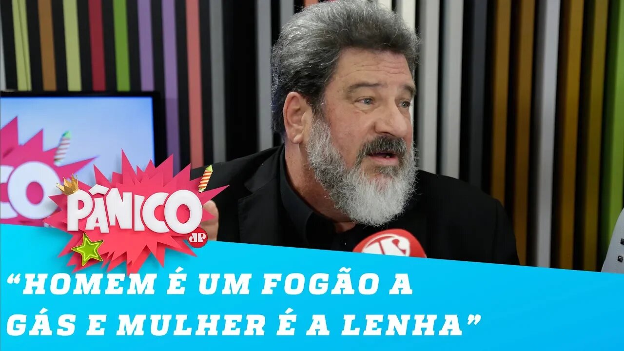 Mario Sergio Cortella explica que homem é como um FOGÃO A GÁS