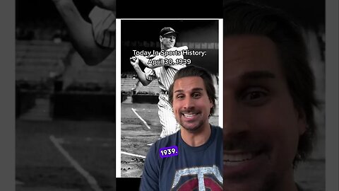 TODAY IN SPORTS HISTORY: 4/30/1939 #shorts