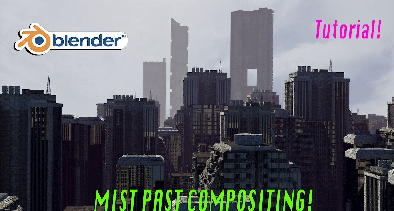 Mist passes in Blender 2.82: Customizing and compositing for environment renders!