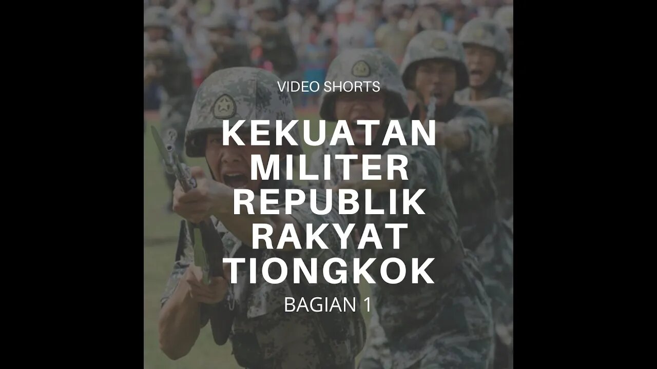 Infografis Kekuatan Militer China Bagian 1 #Shorts