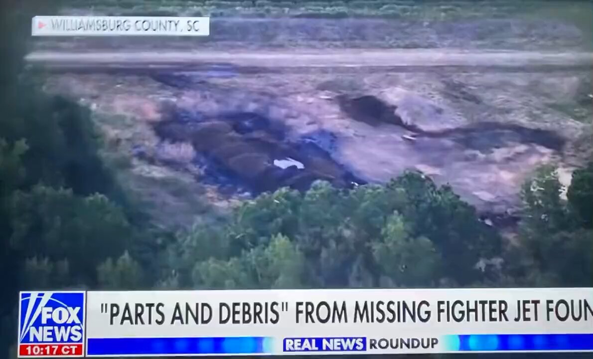 The location where the F-35 stealth fighter jet crash-landed has been identified in South Carolina